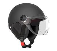 Electric Scooter Helmet, Anti-UV Bike Helmet For Men Women With Visor, Breathable Adjustable Open Face Helmets For Adults, Lightweight Cycling Helmets For Scooter, Skating, Riding