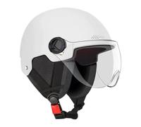 Electric Scooter Helmet, Anti-UV Bike Helmet For Men Women With Visor, Breathable Adjustable Open Face Helmets For Adults, Lightweight Cycling Helmets For Scooter, Skating, Riding