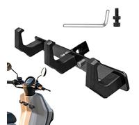 Electric Scooter Hook, Food Delivery Hanger, 7x10x14cm/2.76x3.94x5.51 inches Hat Umbrella Holder, Anti-Slip Design, Quick Mount Clip for Riders Outdoor Takeaway Bags ABS