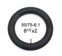 Electric Scooter Inner Tube 8 1/2 X2 Inner Tube 50/75-6.1 Tube Innertube For Electric Scooter Replacement Wheels Inner Tyre (Color : Straight valve)