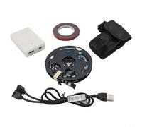 Electric Scooter LED Light Strip for Xiaomi Pro Max, Colorful Multi-Mode Flashing Decorative Lamp Kit with Battery Box