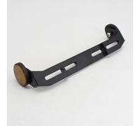 Electric Scooter License Plate Holder Mounting Bracket for Motorcycles - Weather Resistant Plastic Frame with High Visibility - Easy Install No Drill Design - Vehicle Reg Plate Clip Black(2)