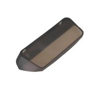 Electric Scooter Meter Cover Black Silicone Display Panel for Storage Between Rides, Raised Border Detail, Visible Window Layer, Maintenance Accessory Electric Scooter Dashboard Cover Display Silicone