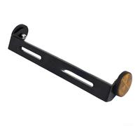 Electric Scooter Number Plate Holder Long-Lasting Plastic Mounting Bracket for Motorbikes - Secure Quick Install No Drill Design - UV Protected Black Frame for UK Regs(1)