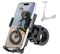 Electric Scooter Phone Holder, 360° Rotatable Adjustable Detachable Electric Scooter Holder for E Scooter Accessoriess