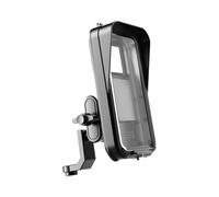 Electric Scooter Phone Holder - Waterproof Handlebar Phone Mount with Rain Cover - Bicycle Accessories for Viewing Video Recording Calling Riding Navigation Commuting Road Trip Mountain