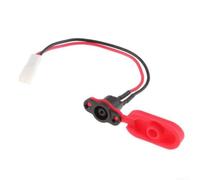Electric Scooter Port Cover with 17cm Cable for M365(Charing port+cover) | Keeps charging port dry in rain, avoids short circuits, fits for xiaomi for m365 perfectly, includes tether cable