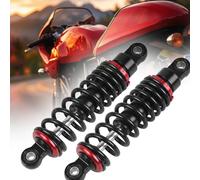 Electric Scooter Rear Shock Absorbers - Steel Spring Hydraulic Damper with Anti-Rust Coating, 10mm Mounting Holes, Adjustable 160-240mm Length, 2 Pack for E-Bike Motorcycle 240