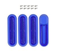 Electric Scooter Rear Side Wheel Cover Reflector Screws Electric Scooter Side Cover Reflective Strip Replacement Electric Scooter Repair Cover