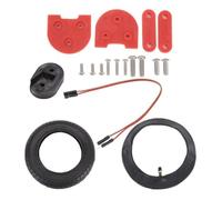 Electric Scooter Repair Kit for Xiaomi M365 and M365 Pro, Rubber + Plastic Mudguard/Foot Support/Taillight Gaskets, 10x2 Inner Tube & Tire, Extension Cord
