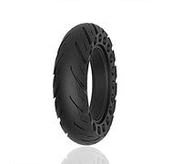 Electric Scooter Replacement Wheels 10 Inch 10X2.50/10X2.125 Explosion-proof Solid Tires, Honeycomb Hollow Shock Absorption, High Elasticity for Front/Rear Tire, Black (Black 10X2.125)