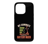 Electric Scooter Rider E Scooter Commuter Gift Case for iPhone 13 Pro