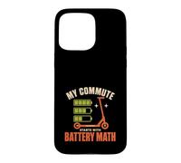 Electric Scooter Rider E Scooter Commuter Gift Case for iPhone 15 Pro Max