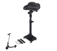 Electric Scooter Seat Saddle, Adjustable Comfortable for Ninebot E2/E2plus Electric Scooter Accessory(Black)