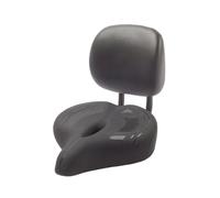 Electric Scooter Seat With Backrest Saddle Cushion Pad Widened Profile and Pressure Reducing Form for Comfort and Adjustable Back Pad suitable for city streets paths long rides