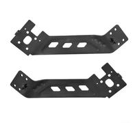 Electric Scooter Side Frame Rails for Kukirin G2 PRO DB Model, Aluminum Alloy Supports for Structural Integrity (Left + right black)