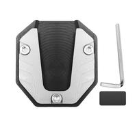 Electric Scooter Side Stand Pad, Aluminium Alloy Anti-slip Base Extender for Motorcycle