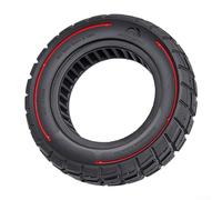Electric Scooter Solid Tire 90/65-6.5, Anti-Vibration for honeycomb Rubber Wheel, Easy Install Replacement Accessory(Red Border)