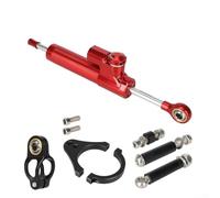 Electric Scooter Steering Damper, Steering Stabilizers Shock Absorber Tube To Minimize Vibrations and Smooth Driving Under Various Conditions(Red)