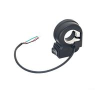 Electric scooter steering switch modification parts for M365 with internal wiring routing to cables and provide enhanced turn signal functionality