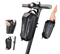 Electric Scooter Storage Bag, Waterproof Scooter Storage Bag Durable EVA Front Tube Bags Handlebar Pouch Large Bags for Mijia M365/M365 Pro/Segway ES1/ES2/ES3 for Kick Scooters Carrying Wallet Charger