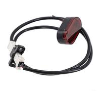 Electric Scooter Tail Light Assembly Including Cable And Mounting Buckle For Xiaomi For M365 And Pro Models Abs Material For Night Riding Safety