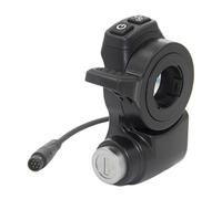 Electric Scooter Throttle Accelerator Switch Electric Lock with Key Replacement Parts Suitable for Ku-kirin G2 Master Parts(7PIN)