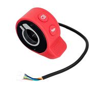 Electric Scooter Throttle for Hover-1 HX/HX6, Speed Control Switch with 5-Pin Wire, Red ABS Accelerator