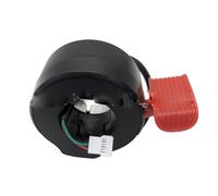 Electric Scooter Throttle Lever Thumb Throttle Control Accessories Finger Throttle Booster for E Electric Scooters E-Bike Bicycle Thumb Throttle (Black and red)