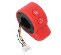 Electric Scooter Thumb Throttle Replacement for HX, X6, & for X8 Models - Plastic Accelerator Control with 66×29.5mm Dimensions, 200mm/55mm/155mm C(B)