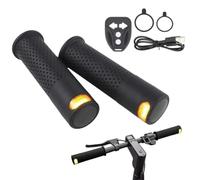 Electric Scooter Turn Signals, Remote Control Led Warning Lights, 13.4x4.1cm, Handlebar Turn Indicator, Bike Safety Flashing Lamp, Rechargeable Waterproof Design, For Night Riding