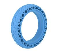Electric Scooter Tyre Rubber Solid Tire 8.5 Inch Front Rear Tire Wheel Replacement for Electric Scooter (Blue)