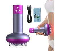 Electric Scraping Meridian Brush,Electric Meridian Body Massage Brush | Cellulite Massager Microcurrent Massage Tool for Head, Abdomen, Back, Leg, Neck