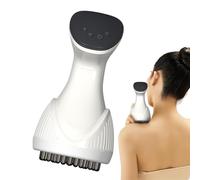 Electric Scraping Meridian Brush Massager, EMS Heating Scraping Device with 12 Vibrations, Full Body Cellulite Massage Tool for Head, Abdomen, Back, Leg