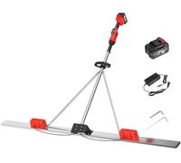 Electric Screed Smoothing Machine - Battery Operated Concrete Leveling Tool for Efficient Floor Pouring and Cement Finishing