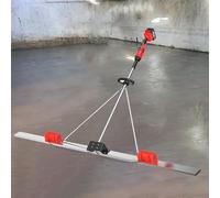 Electric Screed Vibration Tool - Battery Operated Concrete Finishing Tamper with 9 Speed Settings for Surface Leveling