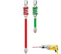 Electric Screwdriver Bit Set | Magnet Screw Bits for Drill,Tough Anti-Slip Tips with Spring for Household Technician Work Electrician Concrete Metal Building Furniture Craft