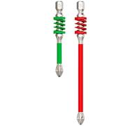 Electric Screwdriver Bit Set - Magnetic Screwdriver Bit Set,Tough Anti-Slip Tips with Spring for Household Technician Work Electrician Concrete Metal Building Furniture Craft