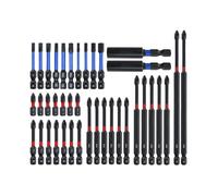 Electric Screwdriver Bits - 39 Pieces Magnetic Drill Bit Set | Screwdriver Bit Set | Anti-Slip Ergonomic Hex Tips for Home Repair Metalworking Roofing Woodworking Furniture Hobby