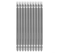 Electric Screwdriver Bits PH2 x Slot 6mm Double Head Drill Bit Made from Alloy Steel for Various Power Drill Uses (150mm)