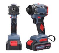 Electric Screwdriver, Electric Screwdriver Cordless Impact Screwdriver 21V Multi-Function Brushless Screwdriver Electric Screwdriver (BRRNOOy4hqa218om-E24641)