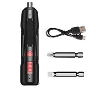 Electric Screwdriver Kit - Cordless Rechargeable Tool, High Torque Power, Phone Accessory, Laptop Screwdrivers | Practical Size Setup for Camera Watch Repair Home Electronics Maintenance