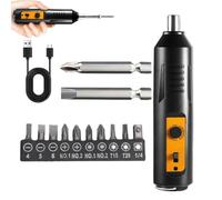 Electric Screwdriver Kit,Electric Screwdriver,Automatic Electric Screwdriver - Rechargeable Screwdriver Set with Screwdriver Bits for Small Projects, Computer,