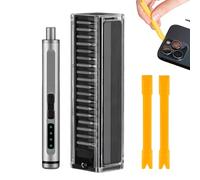 Electric Screwdriver | Rechargeable Magnetic Tool with 36 Tips, Precision Electric Screwdriver Set - for Construction Drilling Hobbies Torque Ratchet Applications Electronics Computer