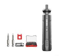 Electric Screwdriver Set Cordless And Compact With USB Rechargeable Lithium Battery For For Home Use, Adjustable Speed Settings, Ergonomic Non Slip Grip, And Magnetic Bits Holder(D)