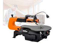 Electric Scroll Saw - 120W Adjustable with Pin & Pinless Blades, 16 Throat Width, 50mm Cutting Thickness for Wood DIY Projects