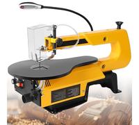 Electric Scroll Saw, 16-Inch Variable Speed 180W with 550-1650 SPM Stepless Speed Control, Precision Bevel Cuts, High-End Version for Woodworking Projects