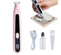 Electric Seam Ripper with Digital Display, USB Rechargeable Embroidery Stitch Eraser, Professional Thread Remover Tool for Tailors, Quilters & Sewers