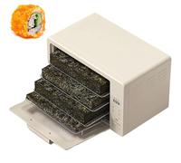 Electric Seaweed Dehydrator, Smart Hot Air Dryer with Adjustable Temperature 30-100°C & 24-Hour Timer, 25L Capacity