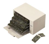 Electric Seaweed Dryer, 250W Stainless Steel with Adjustable Temperature 30-100℃ & 24H Timer, Food Drying Box for Home Use